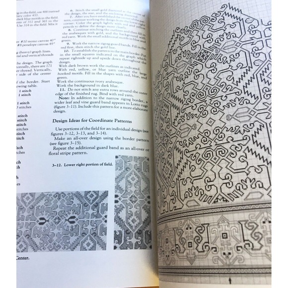 Oriental Rugs in Needlepoint : 10 Charted Designs by Susan Schoenfeld Kalish... - Picture 11 of 12